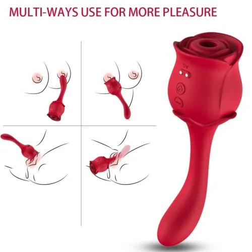 Roselover ClitStimulator Red | Armony