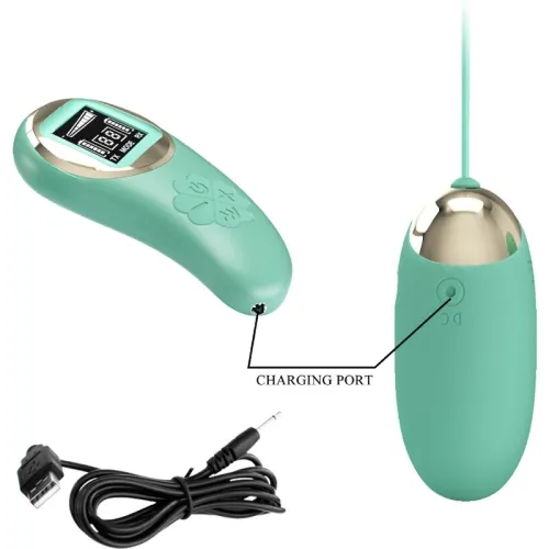 Green Remote Control Vibrating Egg Mine – Pretty Love
