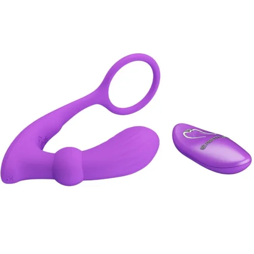 Warren Violet Anal Ring & Vibrator – Pretty Love