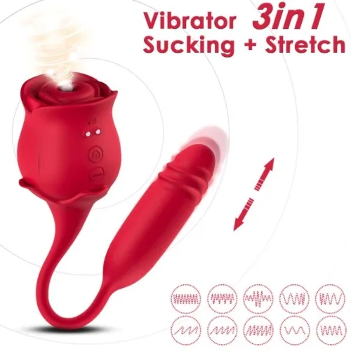 Roseknight Vibrator Red | Armony