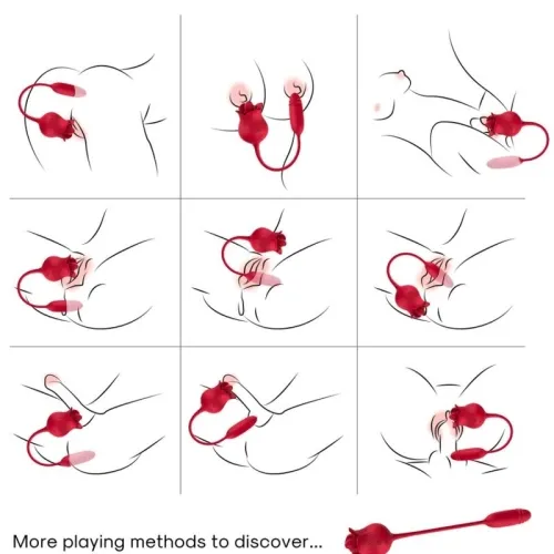 Roselip Clitoris Sucker Red | Armony