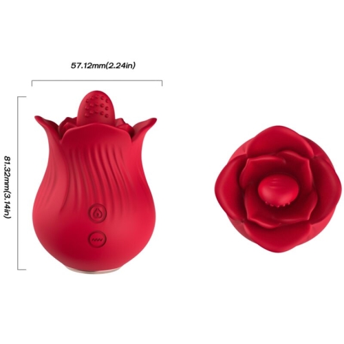 Rosen Klitorissauggerät Rot | Armony