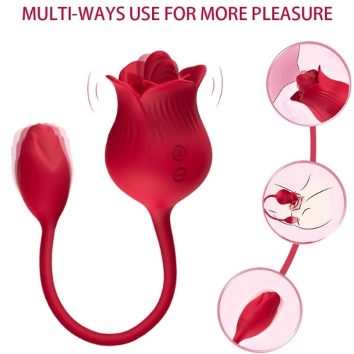 Rose Vibrator Rot | Armony