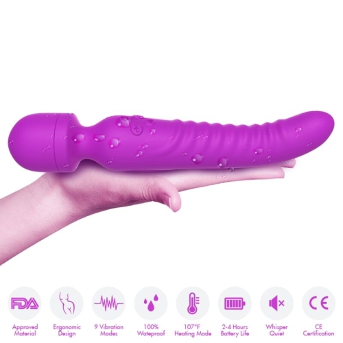 Mission Massage Device & Vibrator with Heat Effect Violeta  –  Armony
