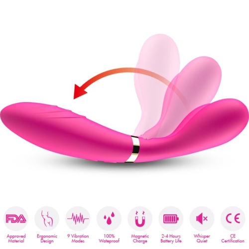 Y-Wand Massagegerät & Vibrator Fucsia  –  Armony