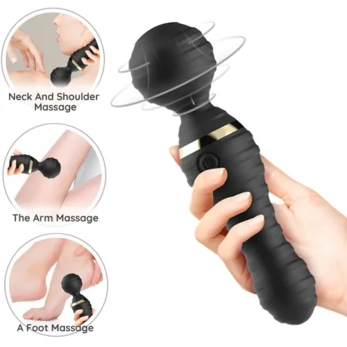 Freedo Small Black Massager & Vibrator – Armony
