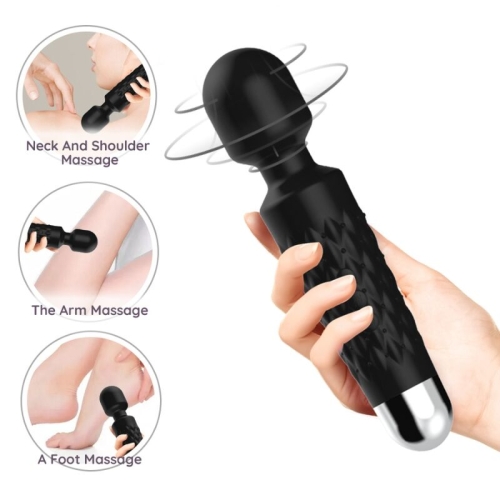 Postman Massager & Vibrator Black  –  Armony