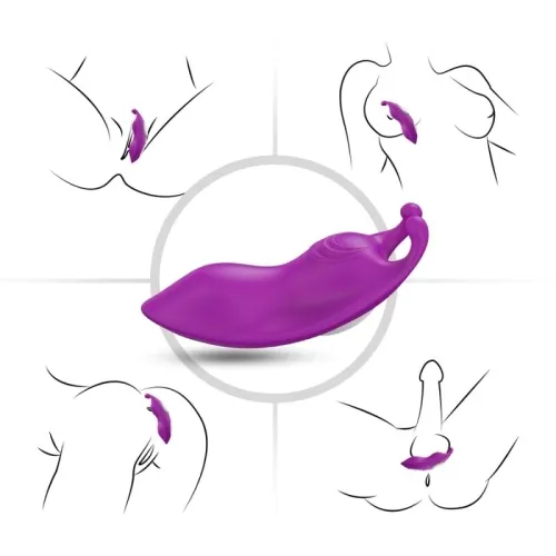 Honeybee slip vibrator G-Spot purple | Armony