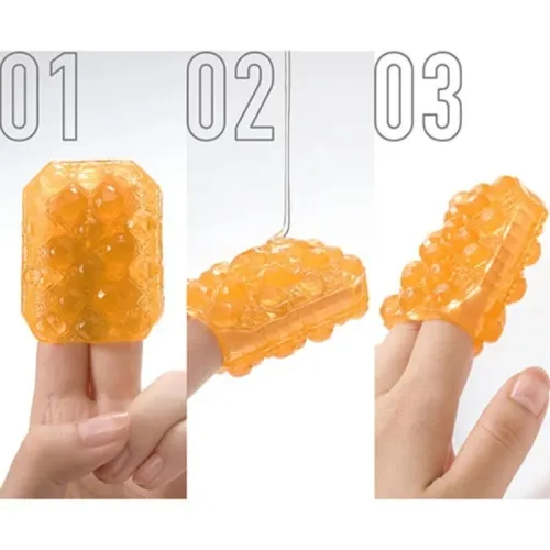 Tenga - Uni Variety Masturbator Finger Vibrator Pack of 4