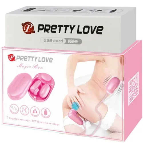 Magic Box Vibrating Ball & Pink Stimulator – Pretty Love