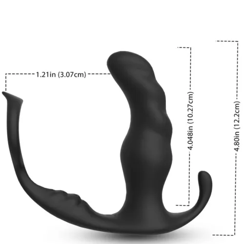 Knight Prostate Anal Vibrator Black – Armony