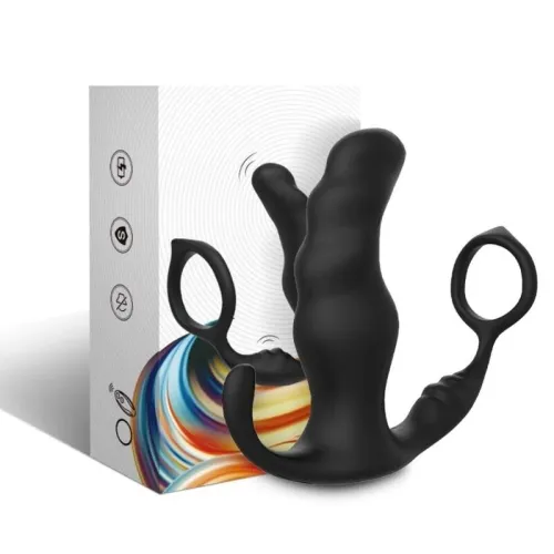 Knight Prostate Anal Vibrator Black – Armony