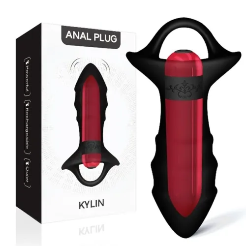 Kylin Finger Vibrator & Anal Plug with Remote Control Black – Armony