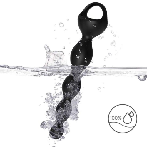 Vibrator Finger Anal Plug Black  –  Armony