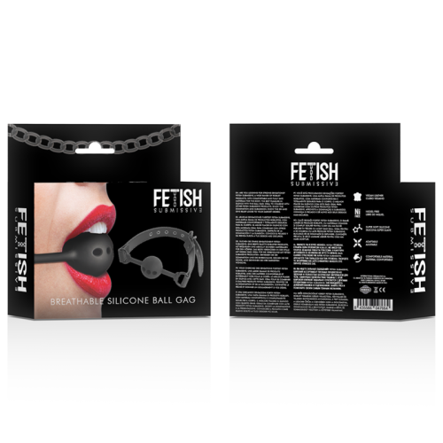 Atmungsaktiver Ballknopf Aus Silikon | Fetish Submissive