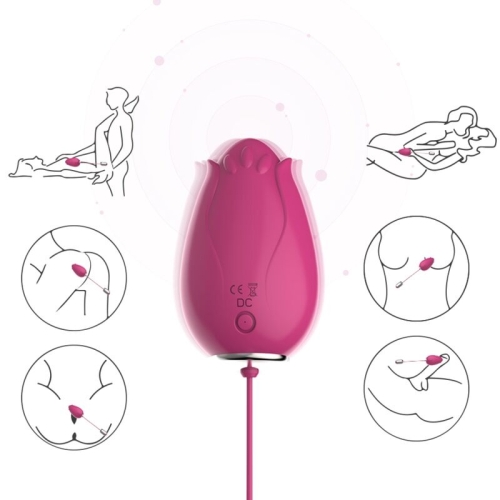 Mandala Eivibrator G-Spot Fernbedienung Fuchsia  –  Armony