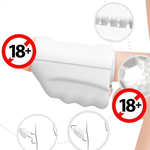 Master Masturbator & Vibrator White  –  Armony