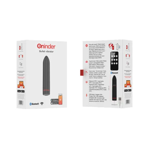 Berlin Bullet Vibrator Schwarz 9 Modi – Oninder