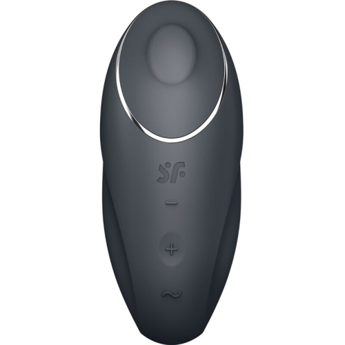 Tap & Climax 1 Auflegvibrator Schwarz | Satisfyer