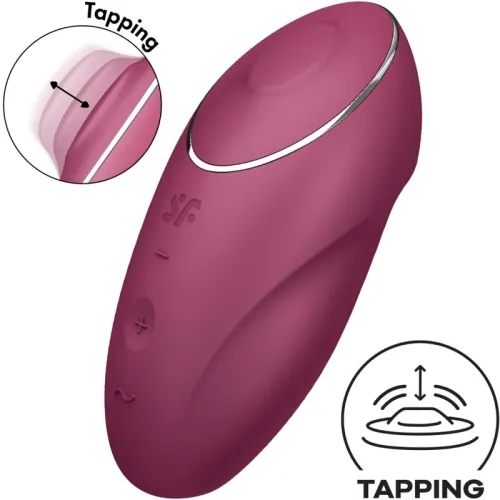 Tap & Climax 1 Climax Red Vibrator | Satisfyer