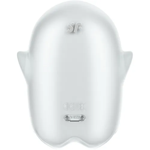 Glowing Ghost Air Pulse & Vibrator White | Satisfyer