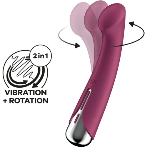 Spinning G-Spot 1 G-Spot Vibrator Red | Satisfyer