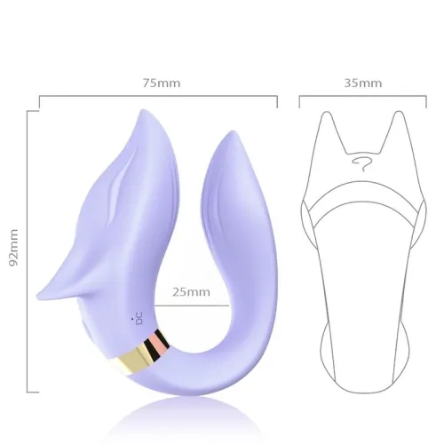 Fox Paarvibrator Lila – Armony