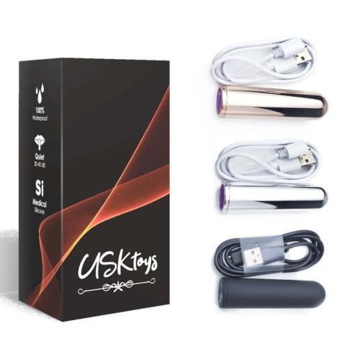 Vibrator Kugel Silber 2.1cm X 7.9cm  –  Armony