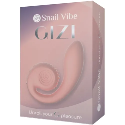 Gizi Dual Stimulator Rosa | Snail Vibe