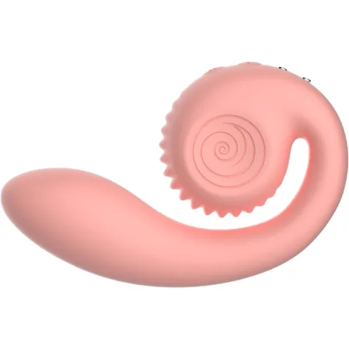 Gizi Dual Stimulator Rosa | Snail Vibe