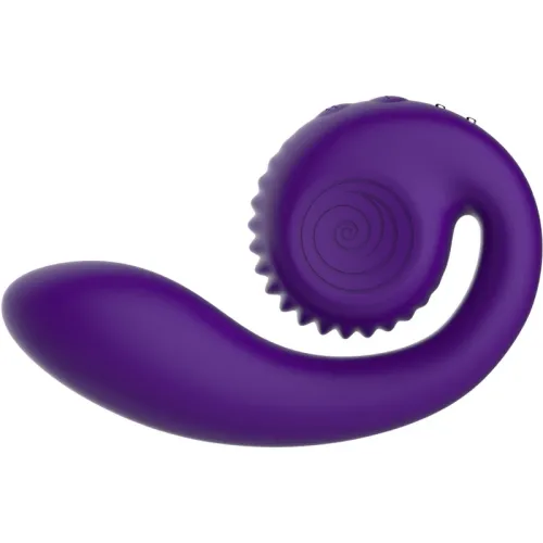 Gizi Dual Stimulator Lila | Snail Vibe