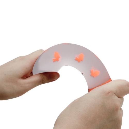 Magischer Nightfall Dildo Ohne Vibration Leuchtendes Orange | Pretty Love