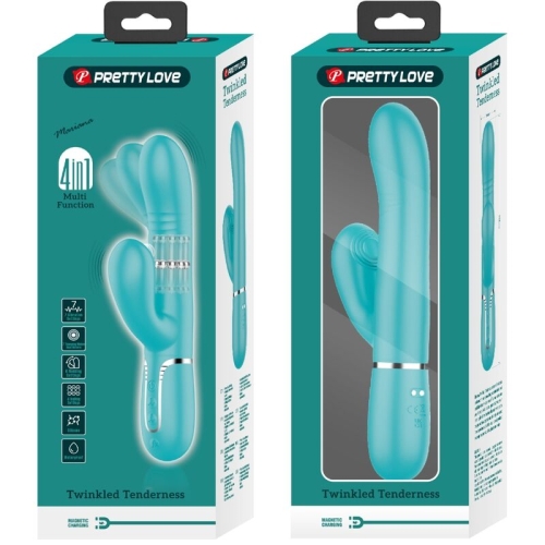 G-Spot Vibrator Aqua Grün | Pretty Love