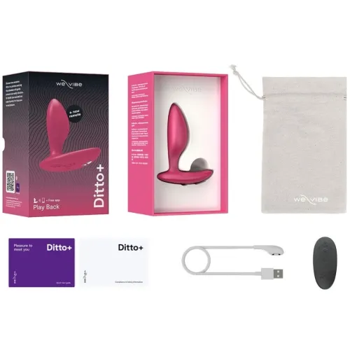 Ditto+ Analplug Vibrator Rosa – We Vibe