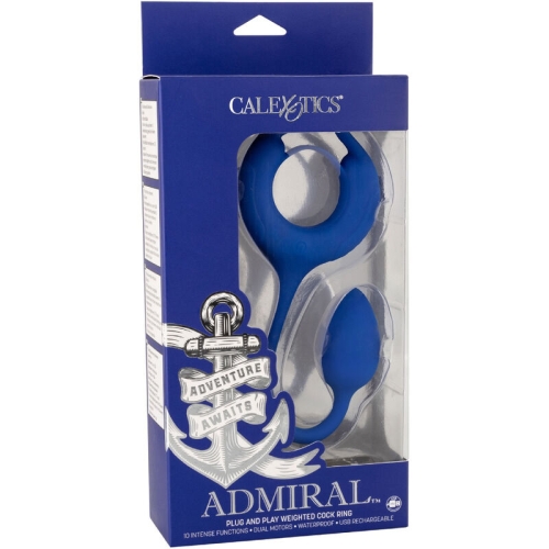 Bewichterter Cockring Blau | Admiral