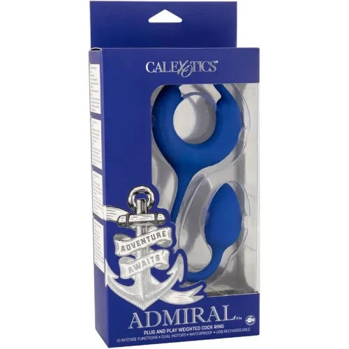 Weighted cock ring blue – admiral