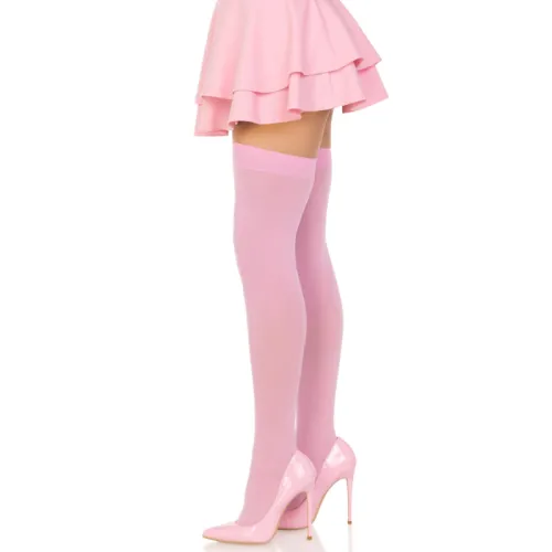 Nylon Oberteilhöhe Rosa – Leg Avenue
