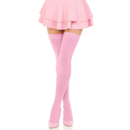 Nylon Oberteilhöhe Rosa – Leg Avenue