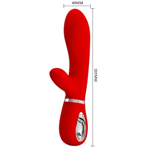 Thomas Multifunctional G-Spot Vibrator Red | Pretty Love