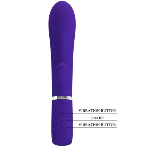 Thomas Multifunctional G-Spot Vibrator Purple | Pretty Love