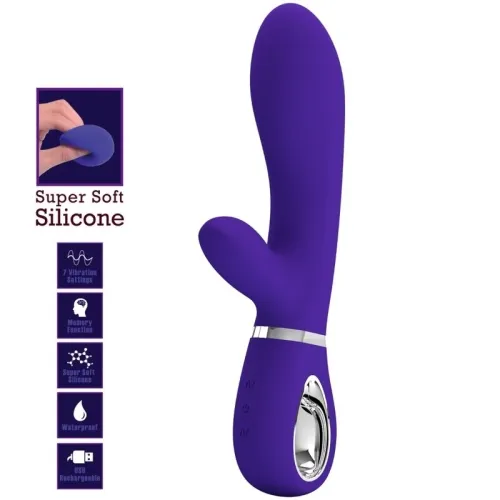 Thomas Multifunctional G-Spot Vibrator Purple | Pretty Love