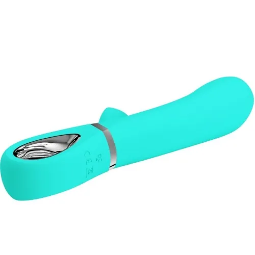Thomas Multifunctional G-Spot Vibrator Aqua Green | Pretty Love