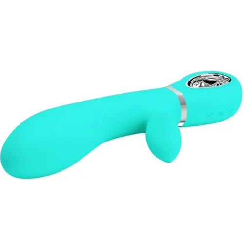 Thomas Multifunctional G-Spot Vibrator Aqua Green | Pretty Love