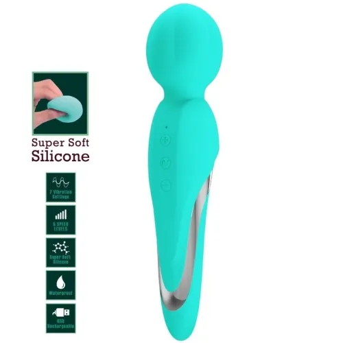 Walter Vibrator Wand Aqua Green – Pretty Love