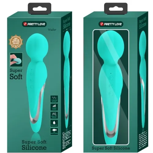 Walter Vibrator Wand Aqua Green – Pretty Love