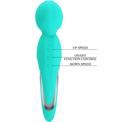 Walter Vibrator Wand Aqua Green – Pretty Love