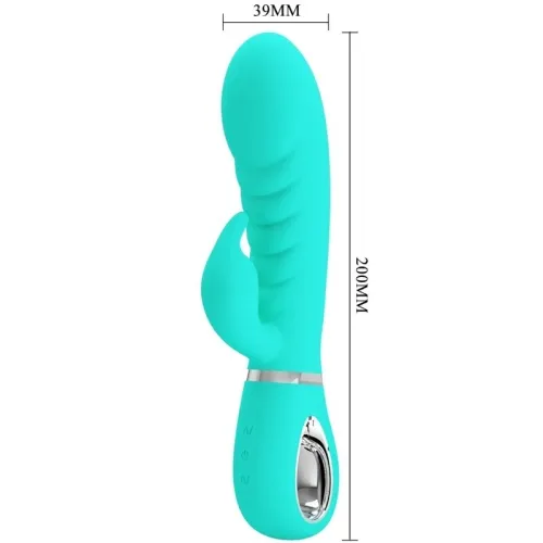 Prescott Multifunctional G-Spot Vibrator Aqua Green | Pretty Love