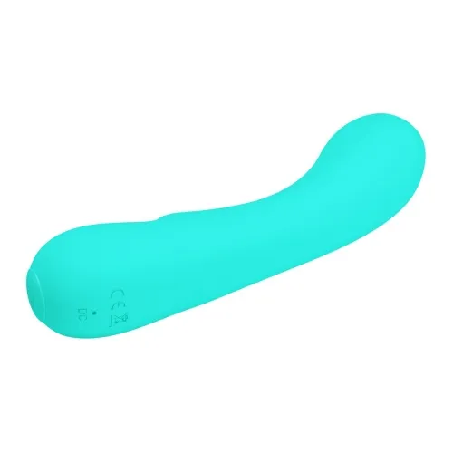 Prescott Vibrator Aqua Green | Pretty Love