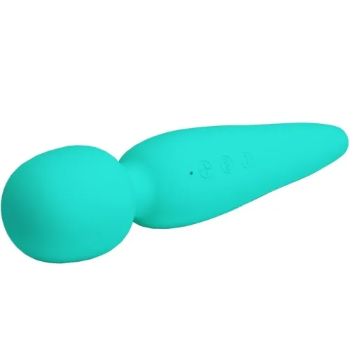 Meredith Massager 12 Vibration Modes Aqua Green – Pretty Love