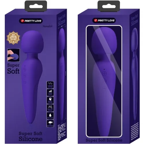 Meredith Massager 12 Vibrationsmodi Lila – Pretty Love
